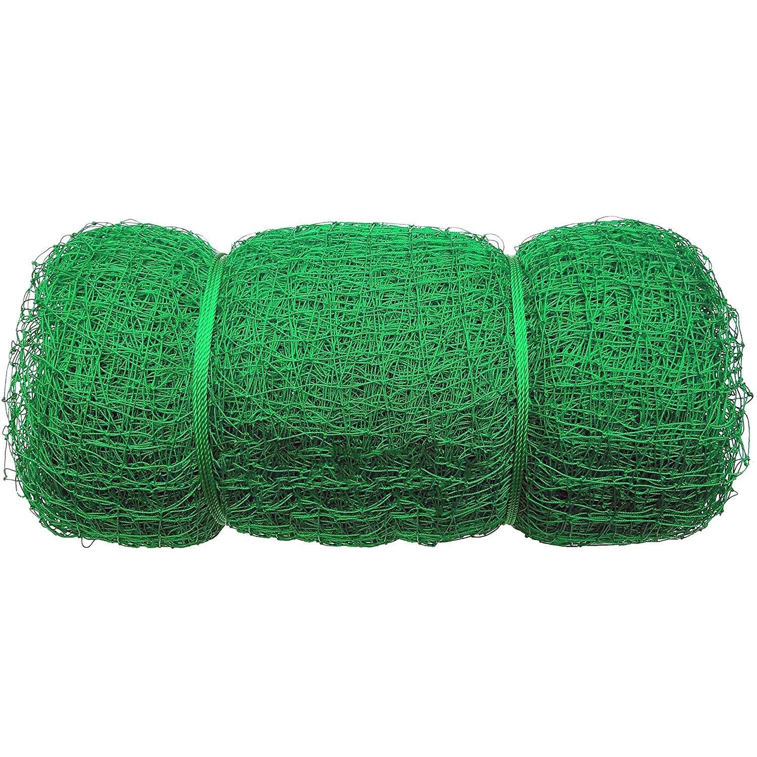 Spanco Green Cricket net/Freestanding Ball Stop Net/High Surround Netting/ Training Net/Fielding Coaching - Catching Practice, Ideal for the Garden, School or Sports Pitches-image-27