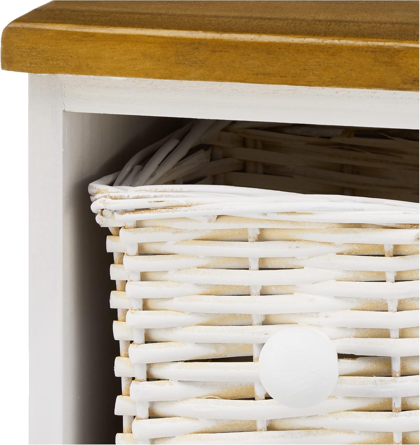 Hagiwara MTR-6437 Toilet Rack, Toilet Storage Shelf, Finished Product, With Basket, Slim, Open Door, White