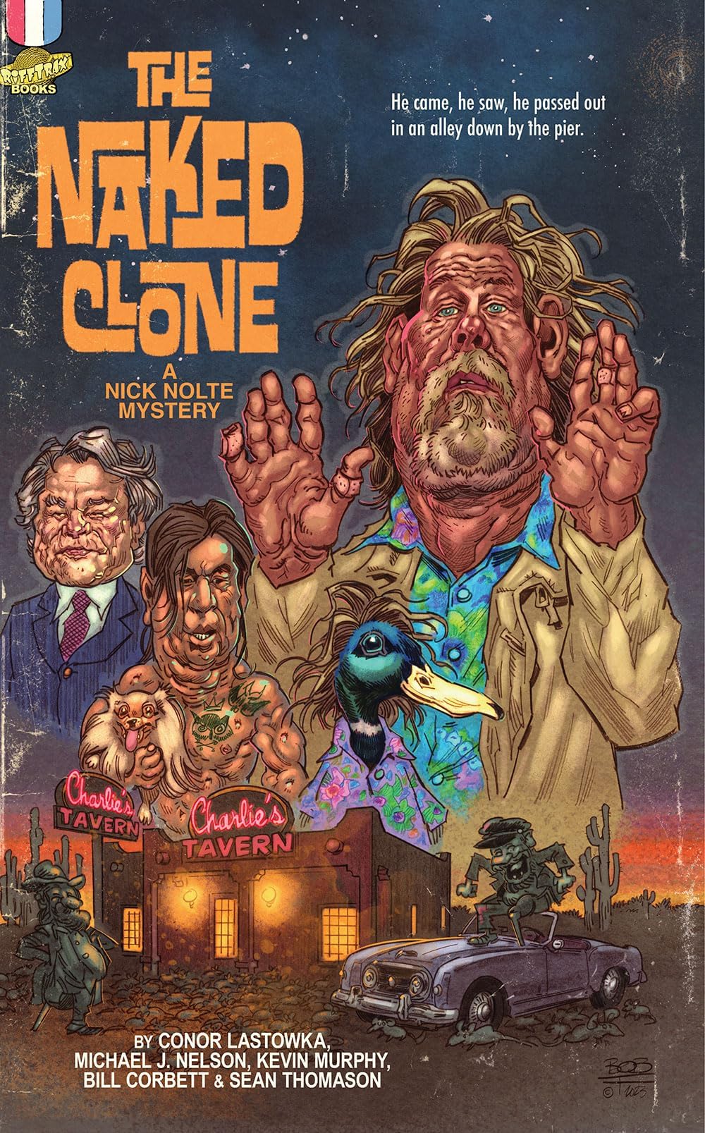 The Naked Clone: A Nick Nolte Mystery