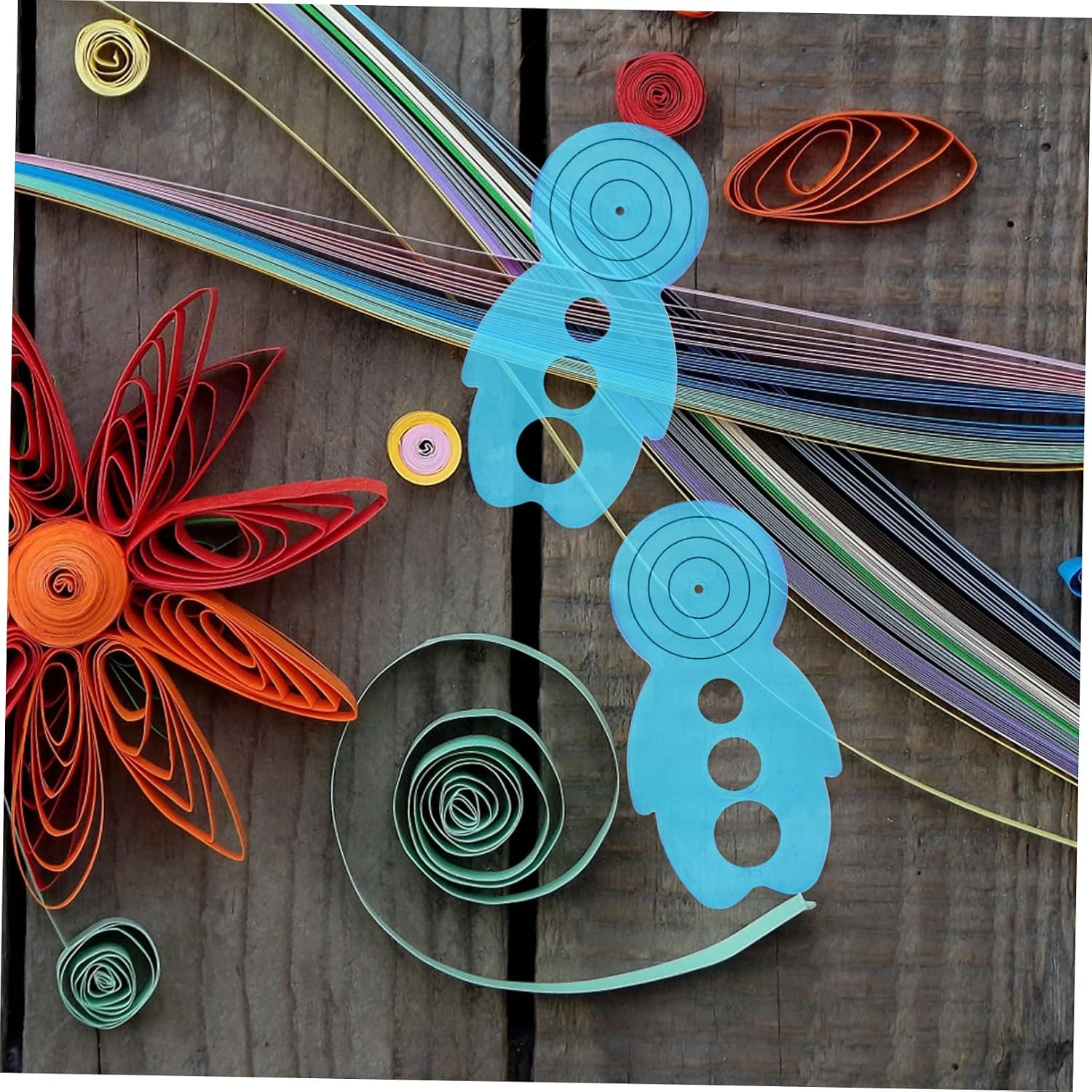 LIFKOME 5pcs Quilling Paper Tool Paper Quilting Instrument Quilling Board Tool for DIY Art Craft Elegant Storage Holder