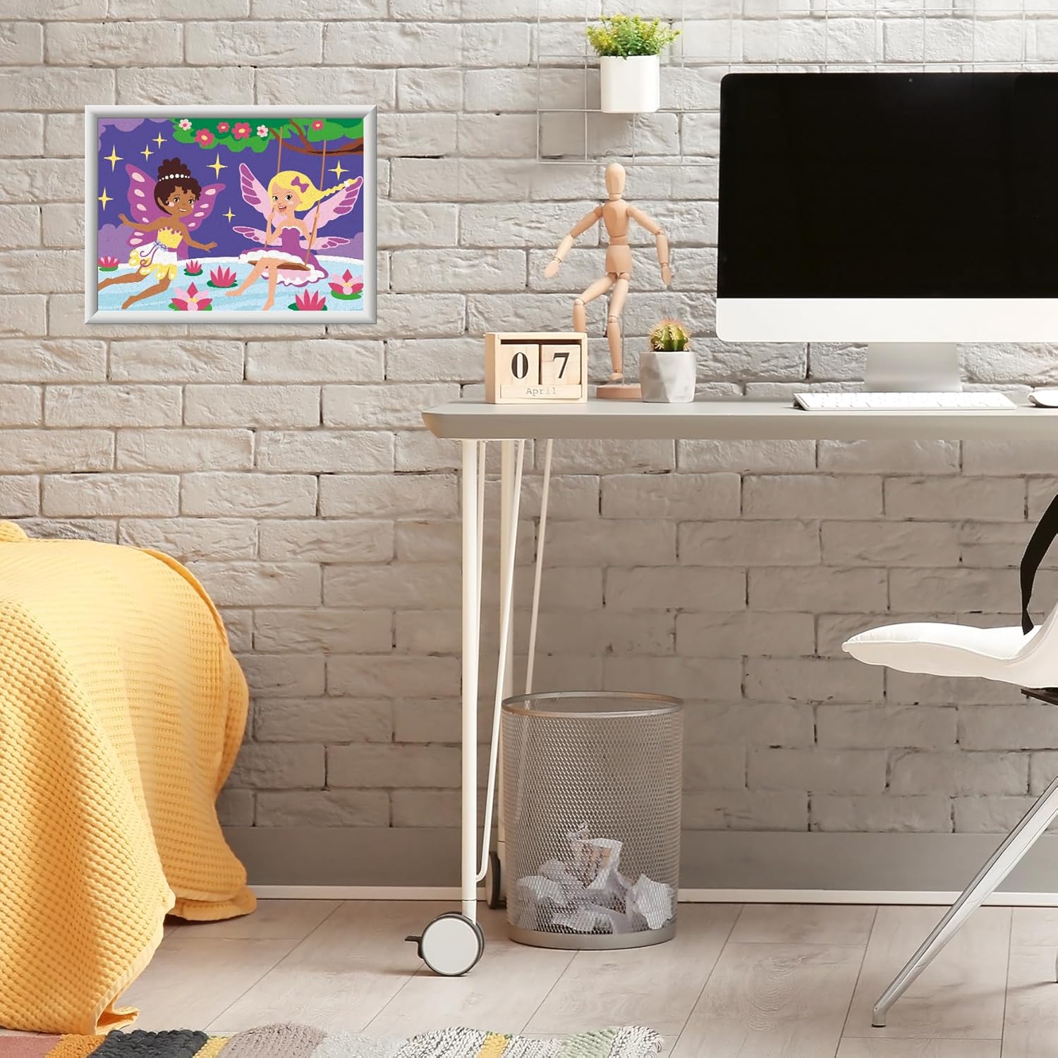 Ravensburger Creart Fairy Friends Paint by Numbers Kit for Children