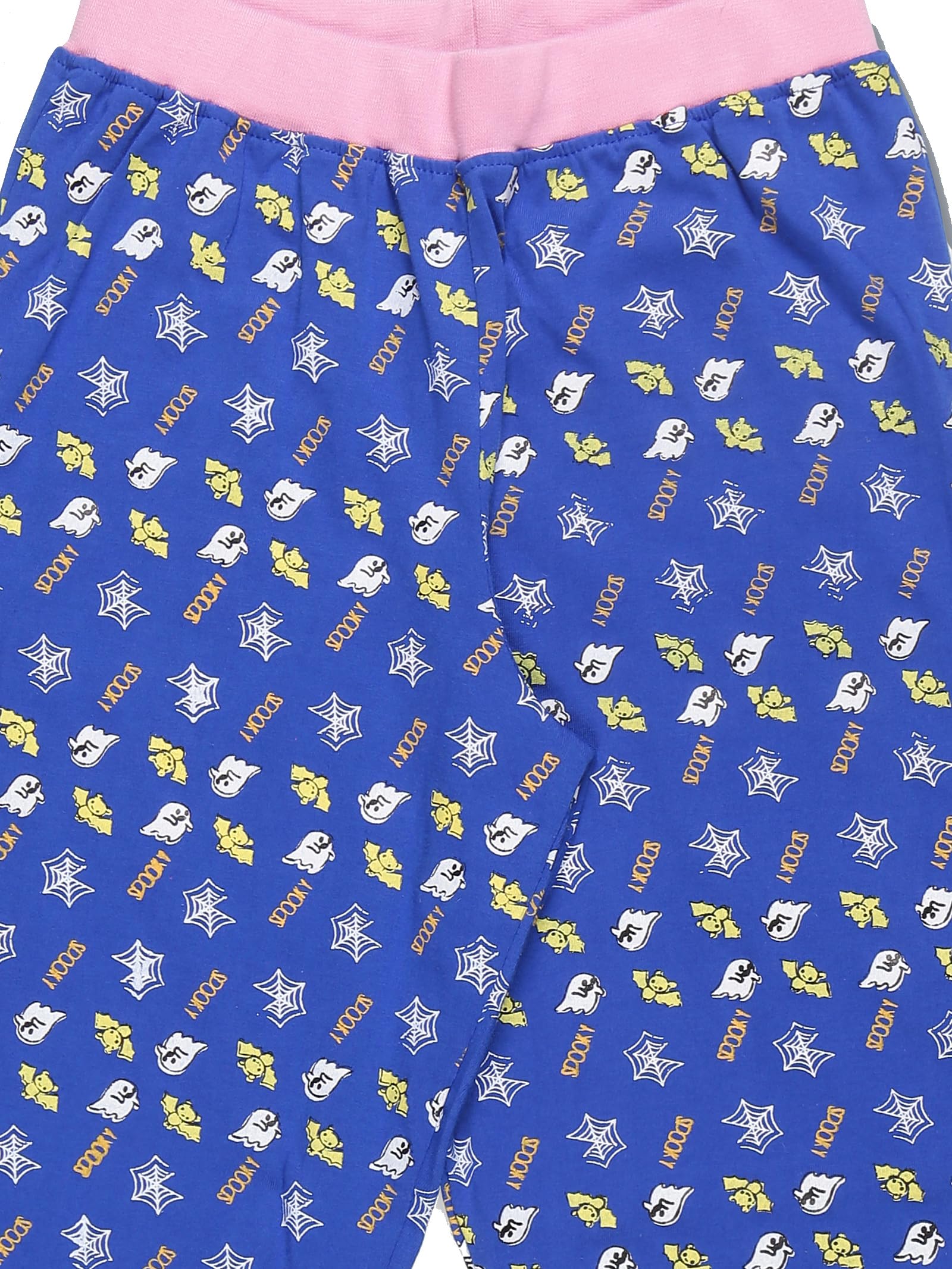 KiddoPanti Girl's AOP Pyjama Pant, Royal Blue, 3-4Y 1