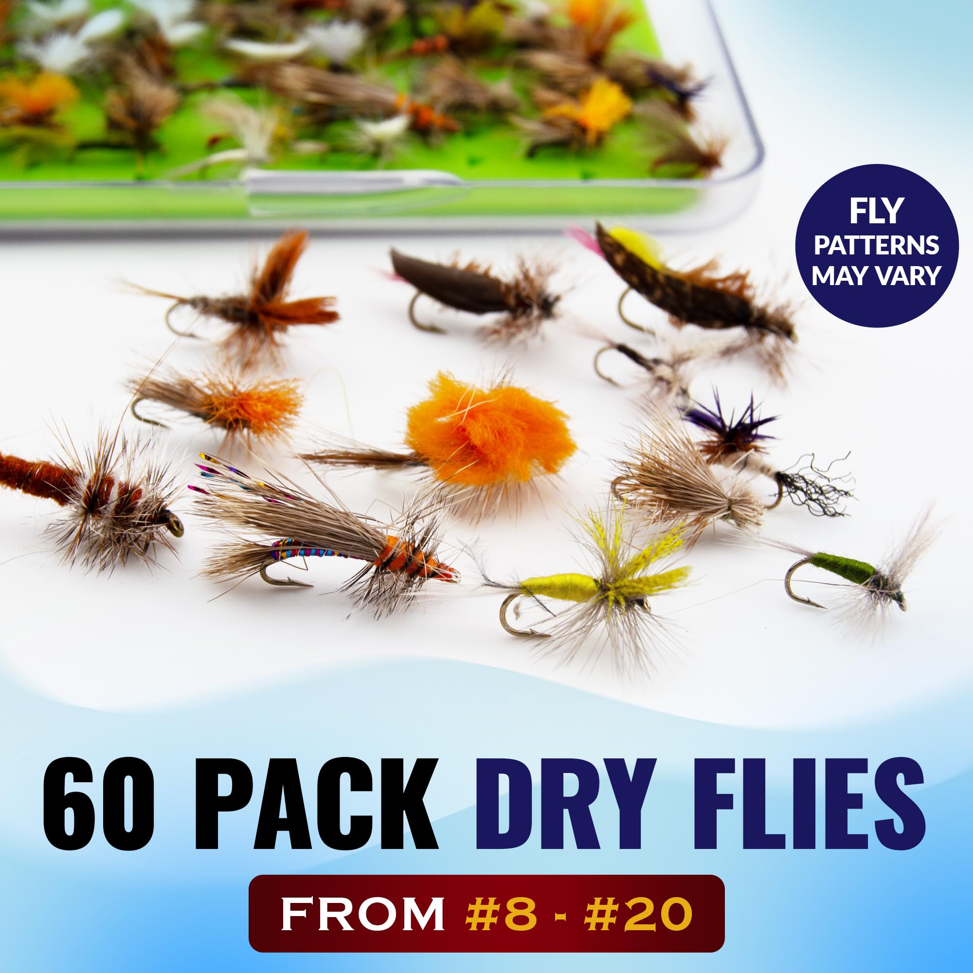 RoxStar Fishing Fly Shop | 36PK BeadHead Tungsten & Brass Fly Assortment | Proudly Hand Crafted in The USA | Gift Box Included.