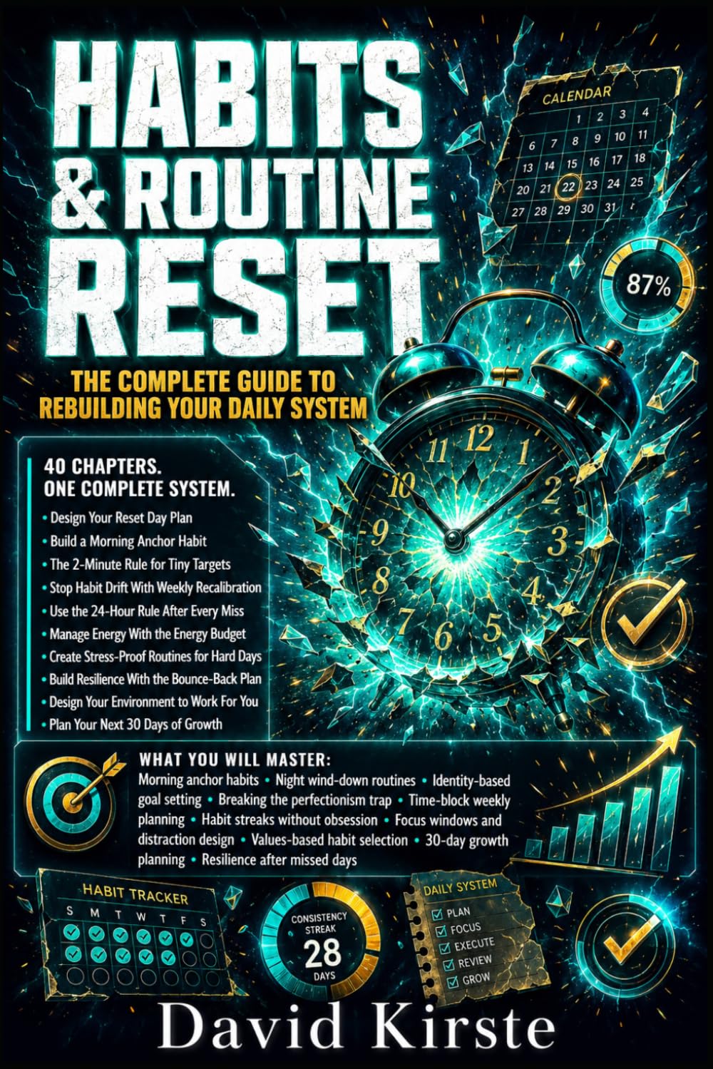 Habits & Routine Reset: The 30-Day Science-Based Guide to Building Lasting Change – Without Willpower, Without Perfection