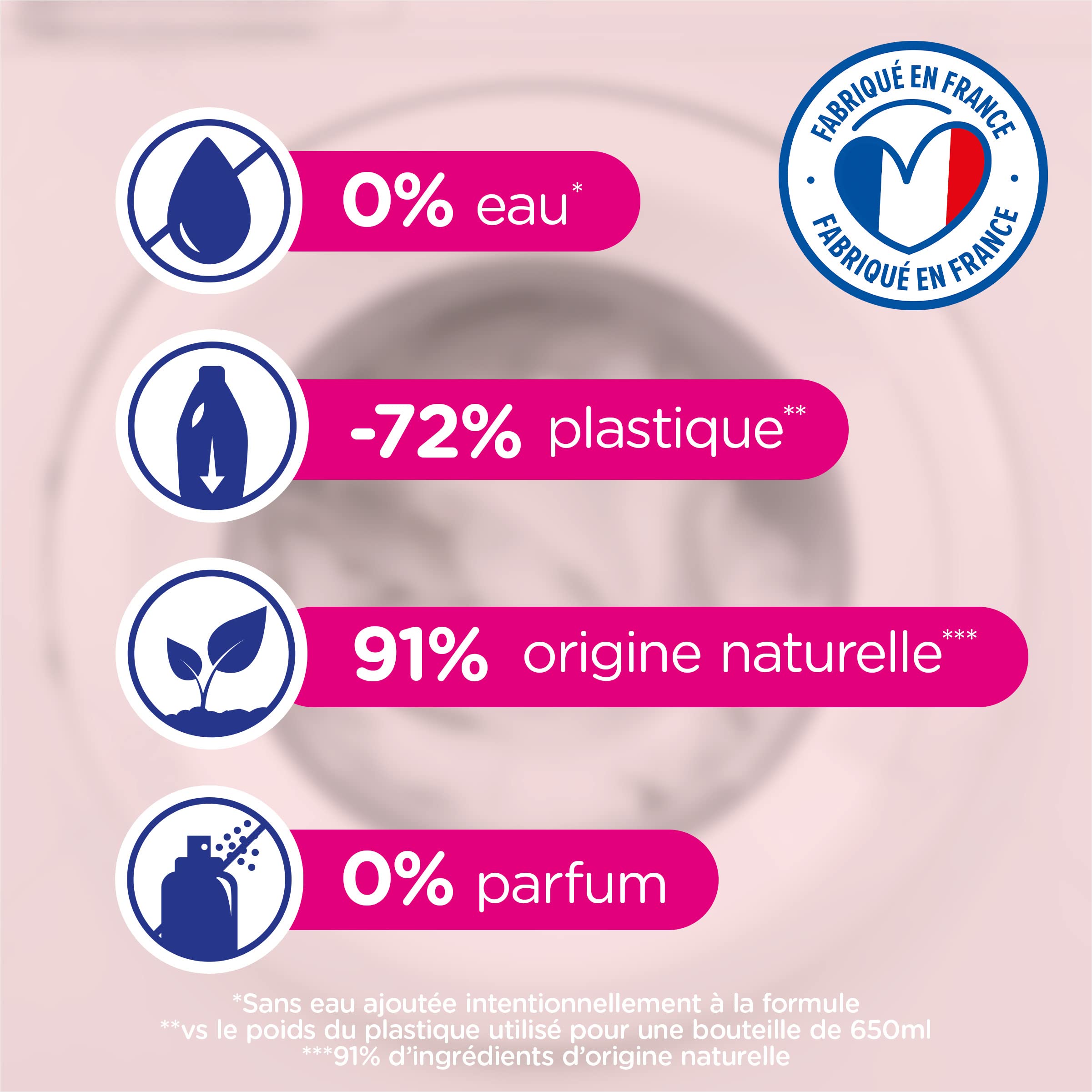 SOUPLINE Tabletki do płukania tkanin w kształcie serca, hipoalergiczne, perfumowane tekstylia domowe, przetestowane dermatologicznie, Soupline płyn do płukania, zmiękczacz serca, 28 tabletek = 28