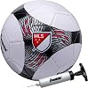 Franklin Sports MLS Pro Vent Soccer Ball - Soft Cover - Official Size and Weight Soccer Ball - Air Pump Included