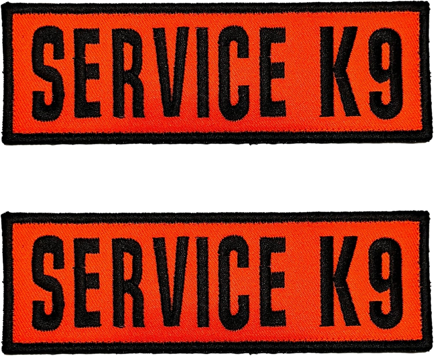 Service Dog Collar Vest Patches 2 X 6 Inch Embroidered