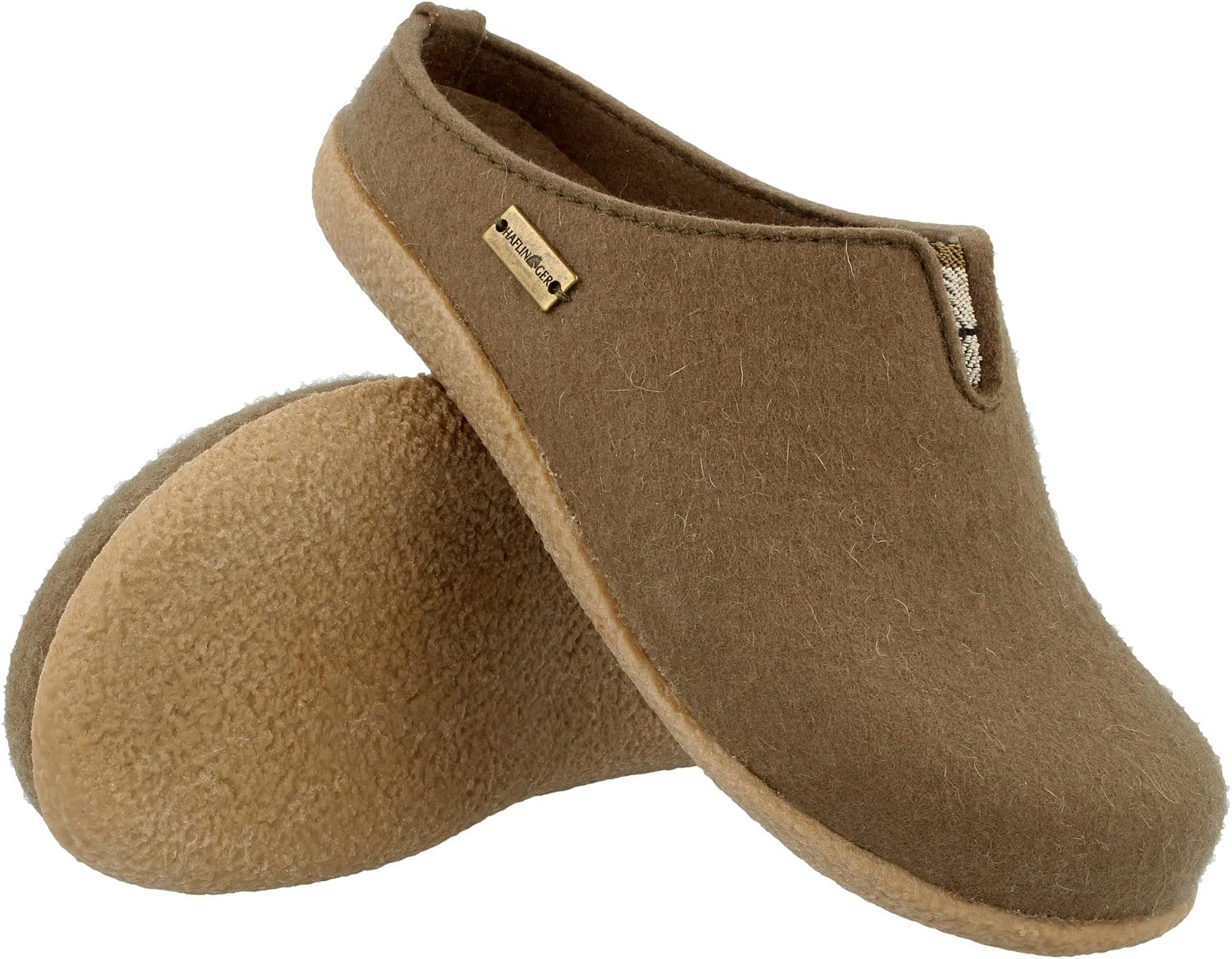 HAFLINGER Unisex Visby Felt Clog Slippers