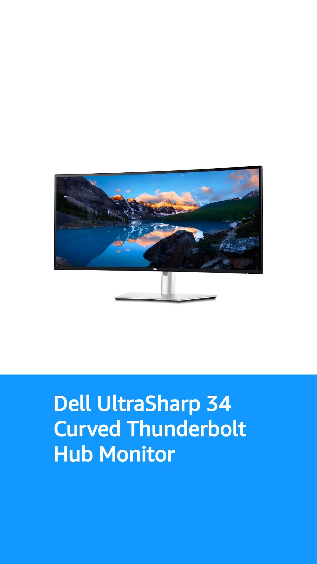 ウルトラワイドモニター DELL U3425WE 34インチWQHD Dellデジタル ハイエンド シリーズ34インチ曲面Thunderbolt™ハブ
