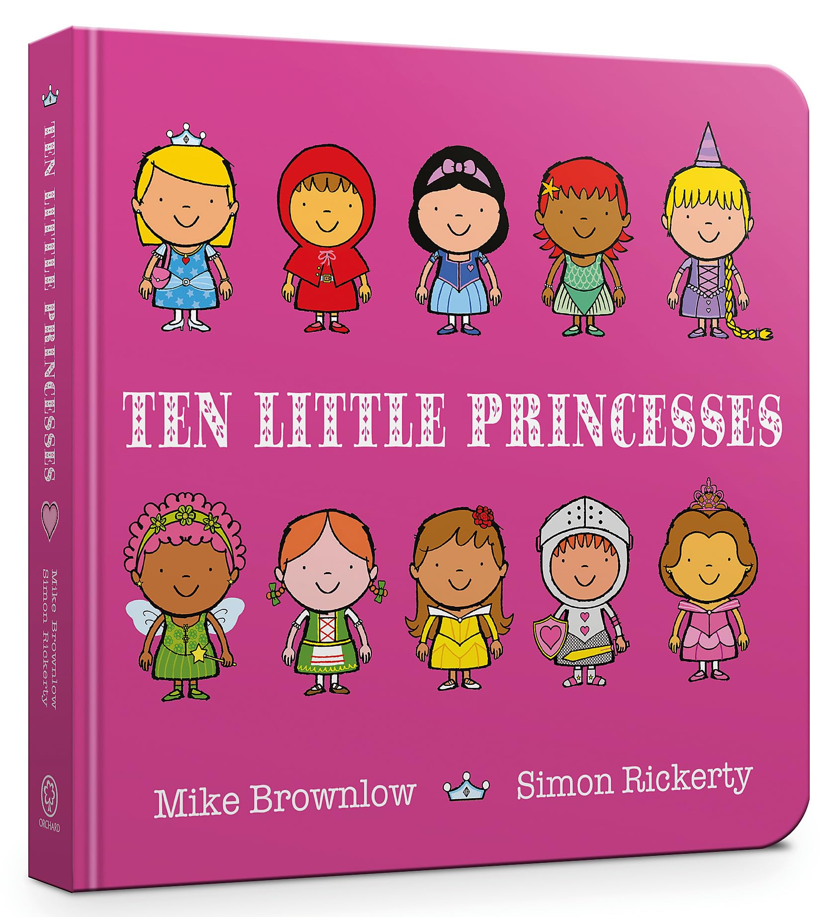 Ten Little Princesses by Mike Brownlow 9781408346471
