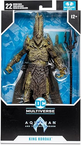 Miniatura 10 de McFarlane Toys - Figura de acción DC Multiverse King Kordax (Aquaman y The Lost Kingdom) de 7 pulgadas