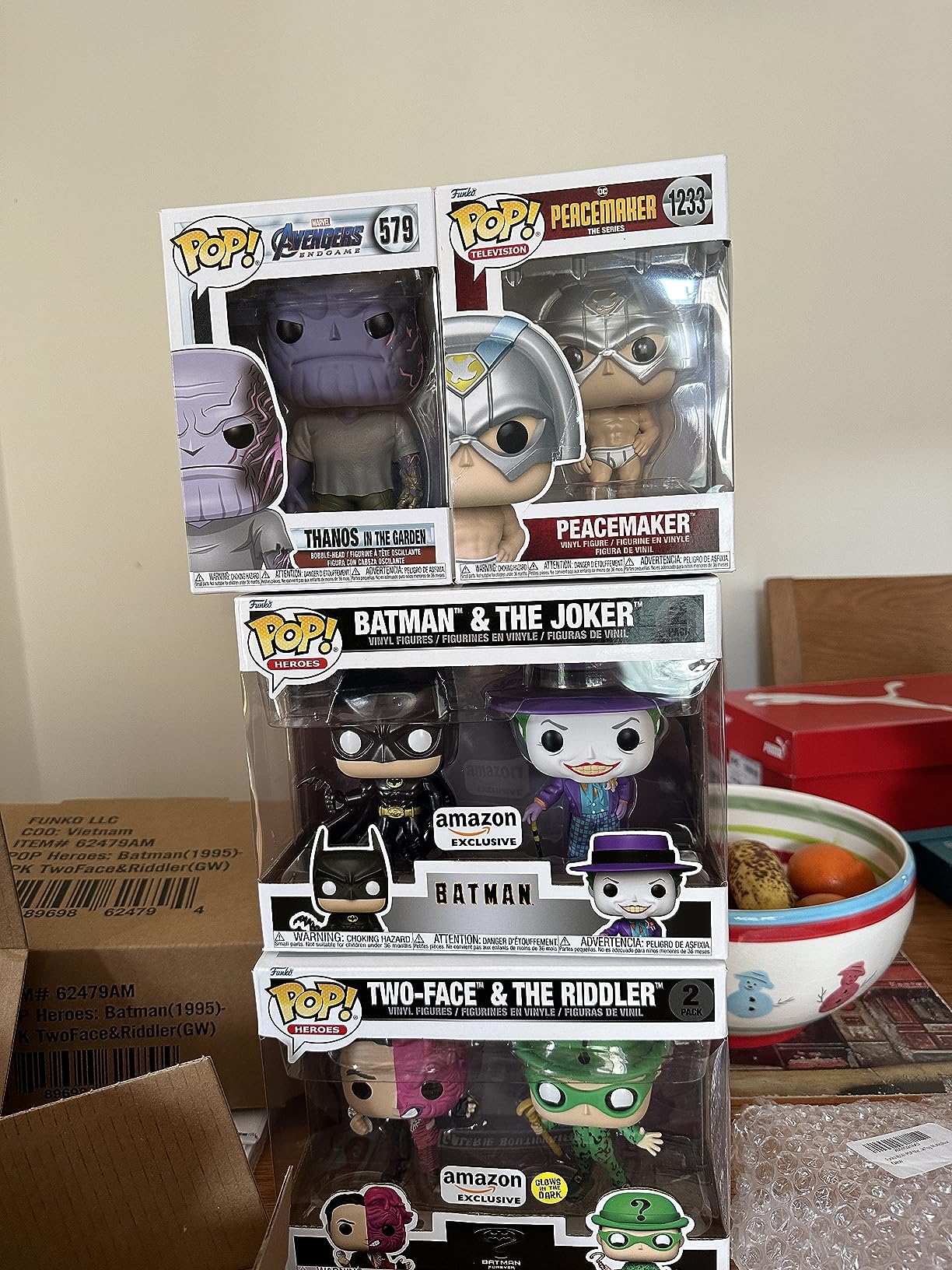 Funko POP! Heroes: Batman - Two-Face - (1995) - 2 Pack Two Face ...