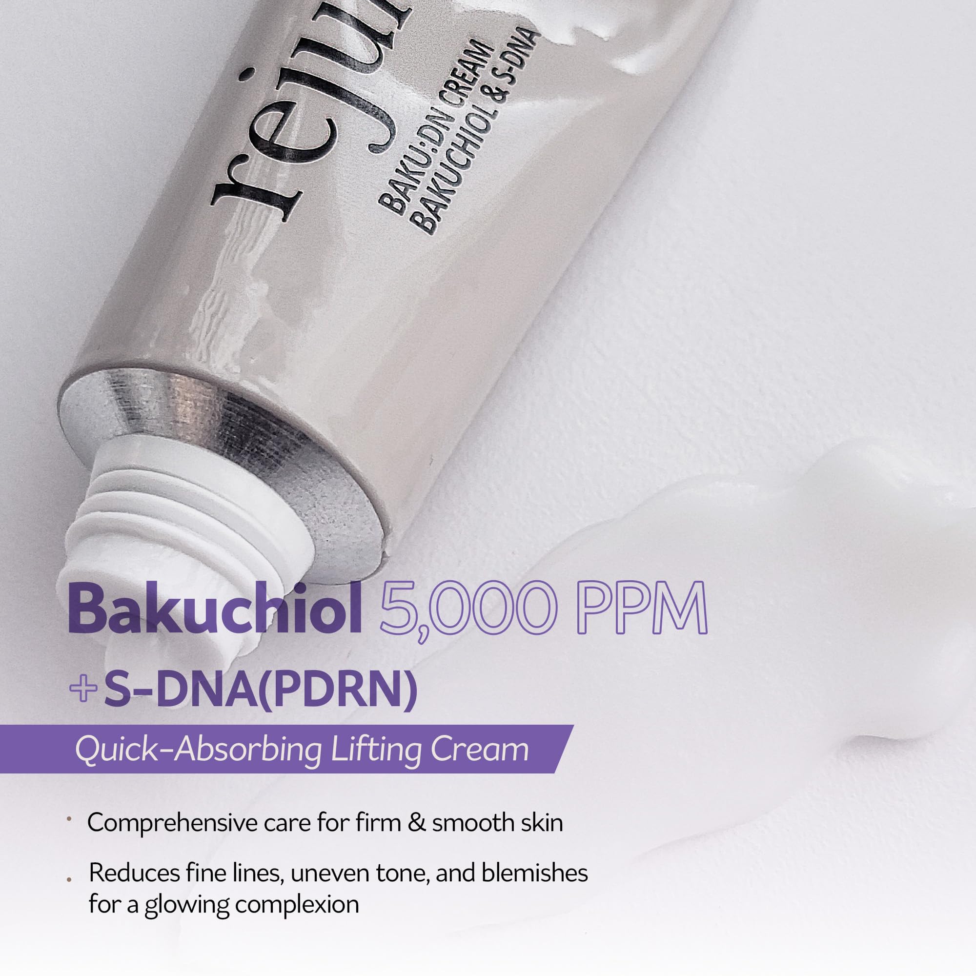 PESTLO PESTLE + ROAD Rejurecipe Baku:DN Cream, 1.01 fl oz, 30ml, Elasticity & Anti-Oxidant Care Cream, Bakuchiol, SDNA-PDRN - Image 2