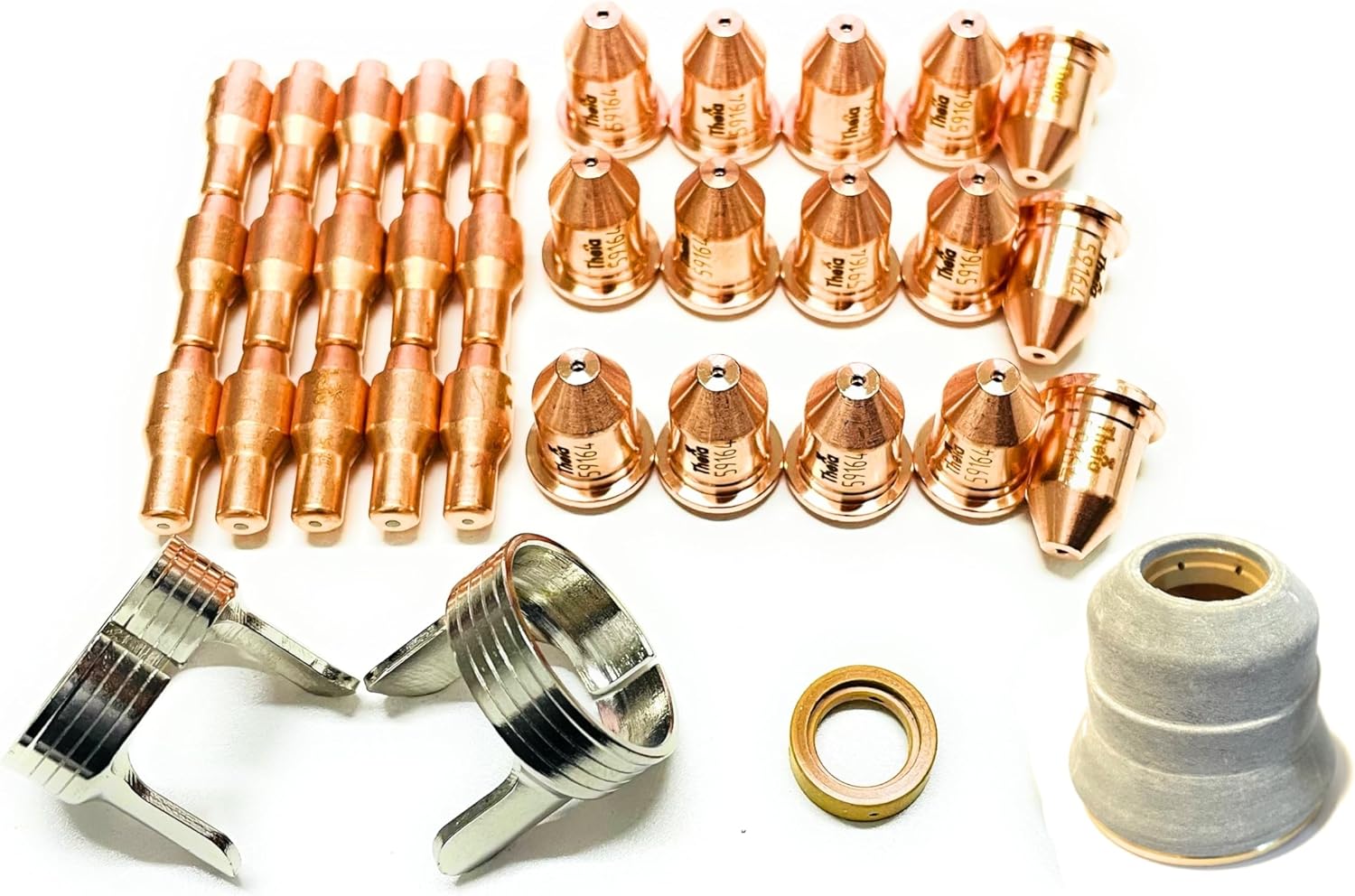 Tips&Electrode Harbor Freight Titanium 45 Plasma cutter 56576 56811 56255 40Amp (30)