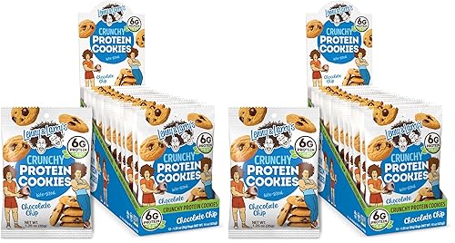 Miniatura 8 de Lenny & Larry's La Galleta Completa Crujiente, Chispas de Chocolate, 6g de Proteína Vegetal, Vegana, Sin GMO, Bolsa de 1.25 Onzas (Paquete de 12)