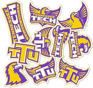 Desert Cactus Tennessee Technological University Sticker Golden Eagles Tech Vinyl Decals Laptop Water Bottle Car Scrapbook T2 (Type 2)