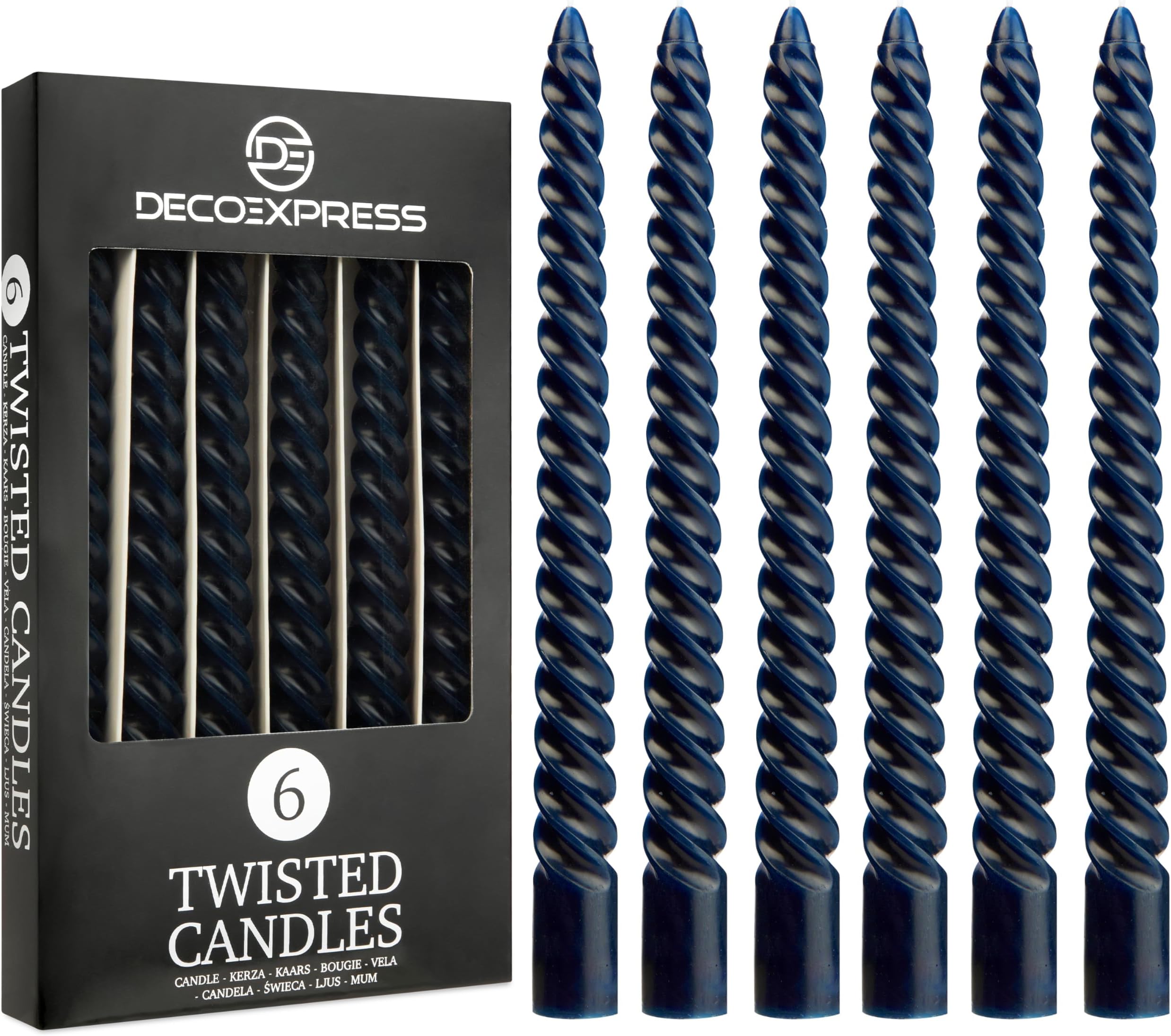 Pack of 10 Colourful Non DRIP Dinner Candles for Less Price AVILABLE