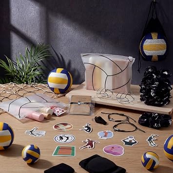 150 Pcs Volleyball Gift Set for Women Volleyball Scrunchies Accessories