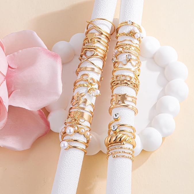 RIOSO Jewelry Set for Women Fashion Costume Jewelry Pack Necklace Bracelet Earrings Set for Women
