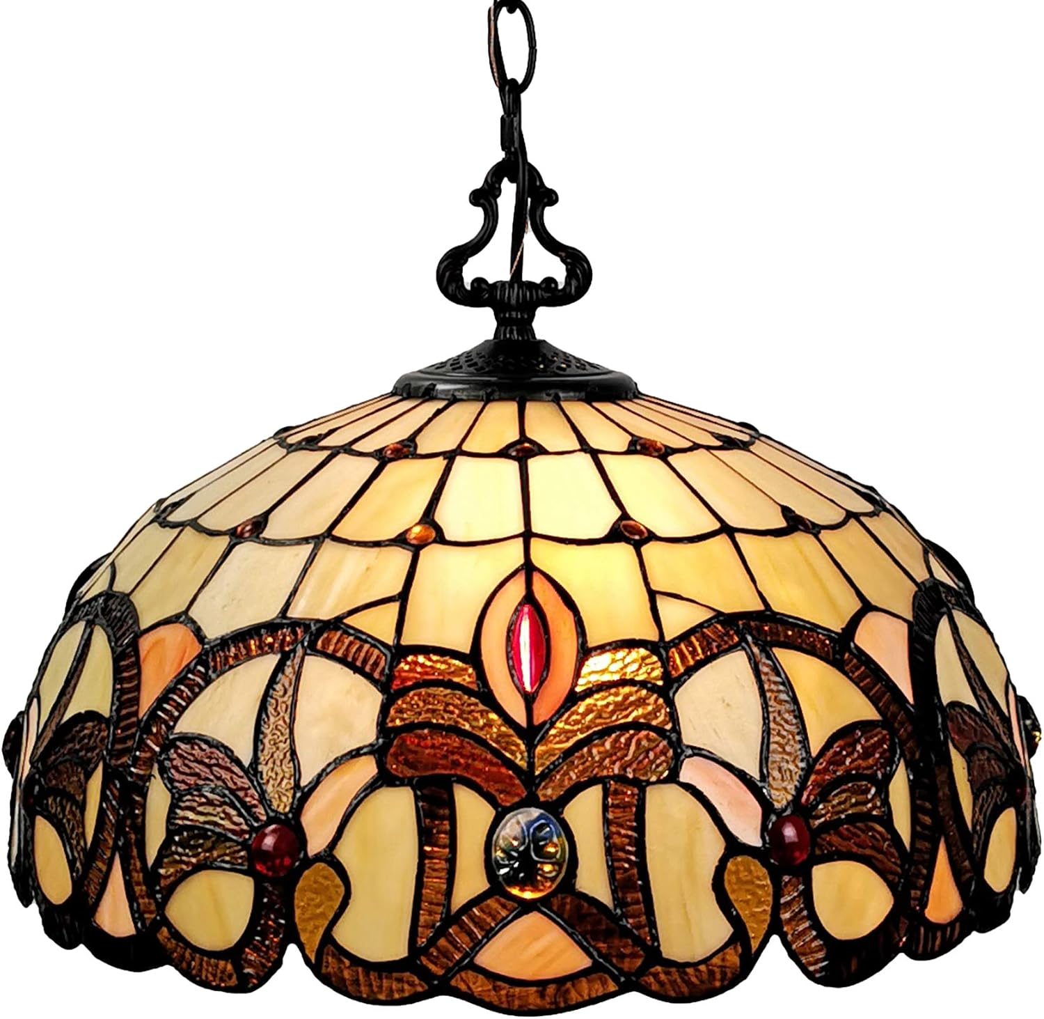 Review Discount Amora Lighting AM356HL16 Pendant, White Exclusive Discount 80% Offer Amora Lighting AM356HL16 Pendant, White