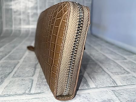 Amazon | [GUODI] グォディ クロコダイル 本革 長財布 ラウンド