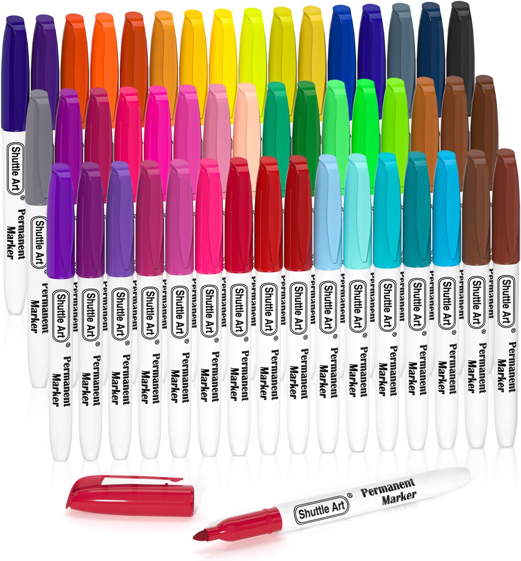 48 Colors Permanent Marker Assorted Colors