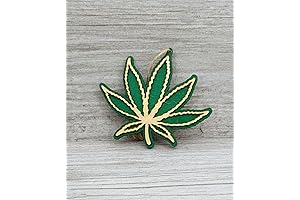 Whimsical Christmas Decor: Handcrafted Marijuana Leaf Gingerbread Ornaments