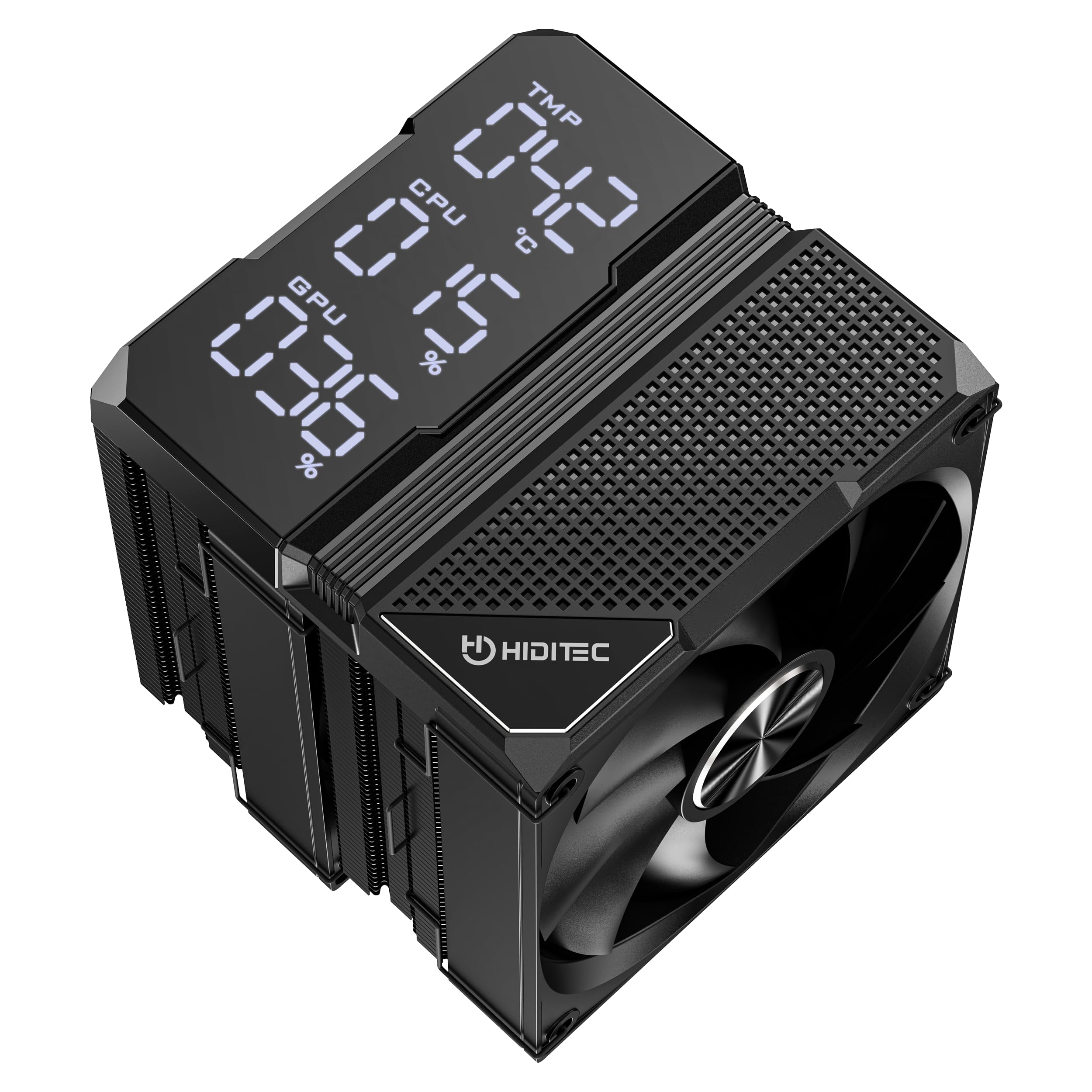 Ventilador con Disipador Hiditec DC40 Pro/ 12cm