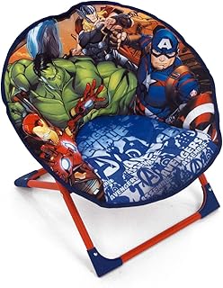ARDITEX Asiento satélite (poliéster, Plegable, con Estructura de Metal bajo Licencia Avengers, Tejido, 50 x 50 x 50 cm)