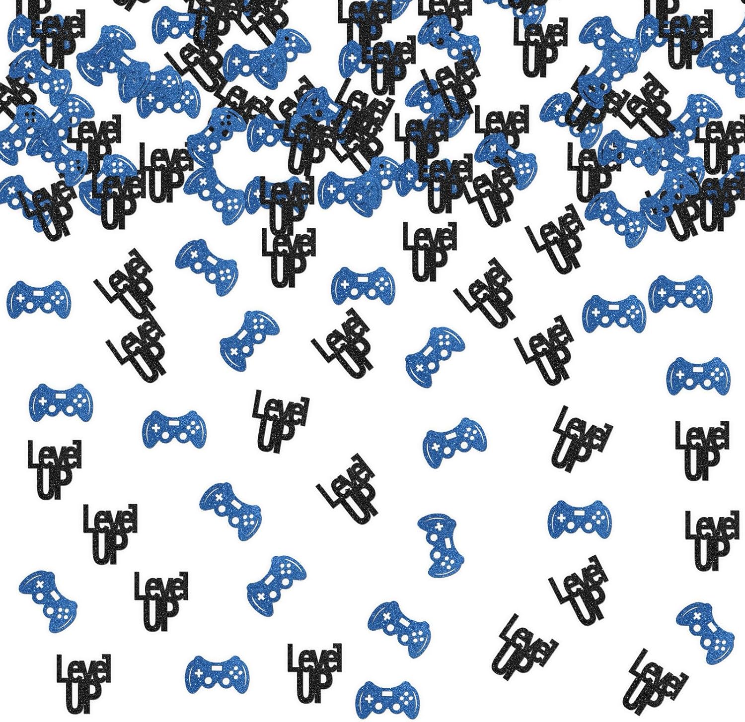 120pcs Level Up Confetti/Video Game Theme Birthday Party Table Decoration for Kids Boys/Game Controller Paper Confetti Kids Birthday Baby Shower Party Scatters Photo Booth Props 120pcs Level Up Confetti/Video Game Theme Birthday Party Table Decoration for Kids Boys/Game Controller Paper Confetti Kids Birthday Baby Shower Party Scatters Photo Booth Props