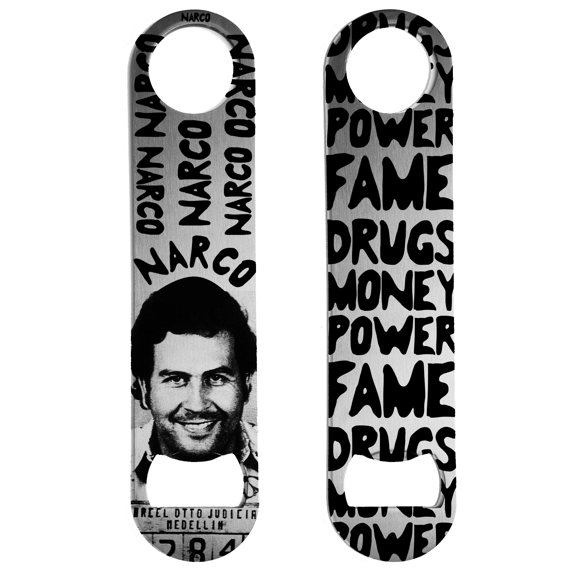 Crea8media Pablo Escobar Narcos Bar Blade - Bottle Opener - Steel
