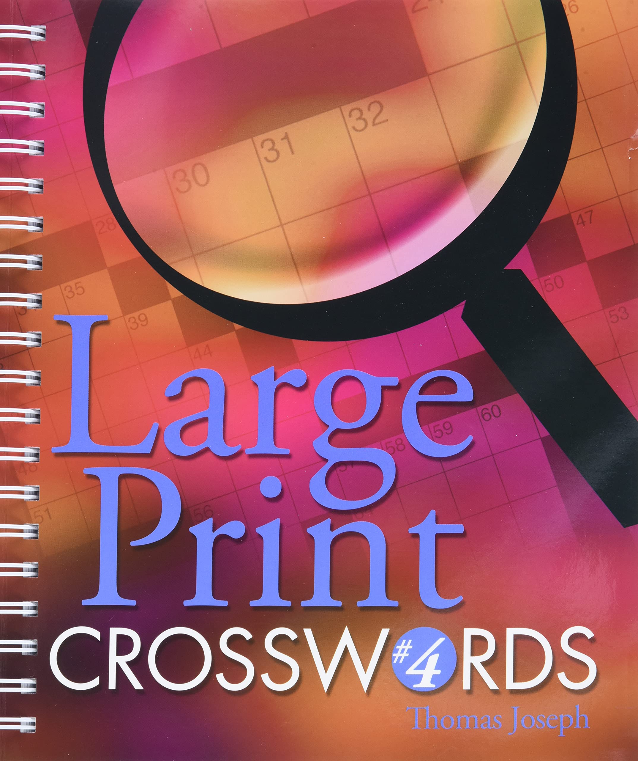 Large Print Crosswords #4: Amazon.co.uk: Joseph, Thomas: 9781402712388:  Books