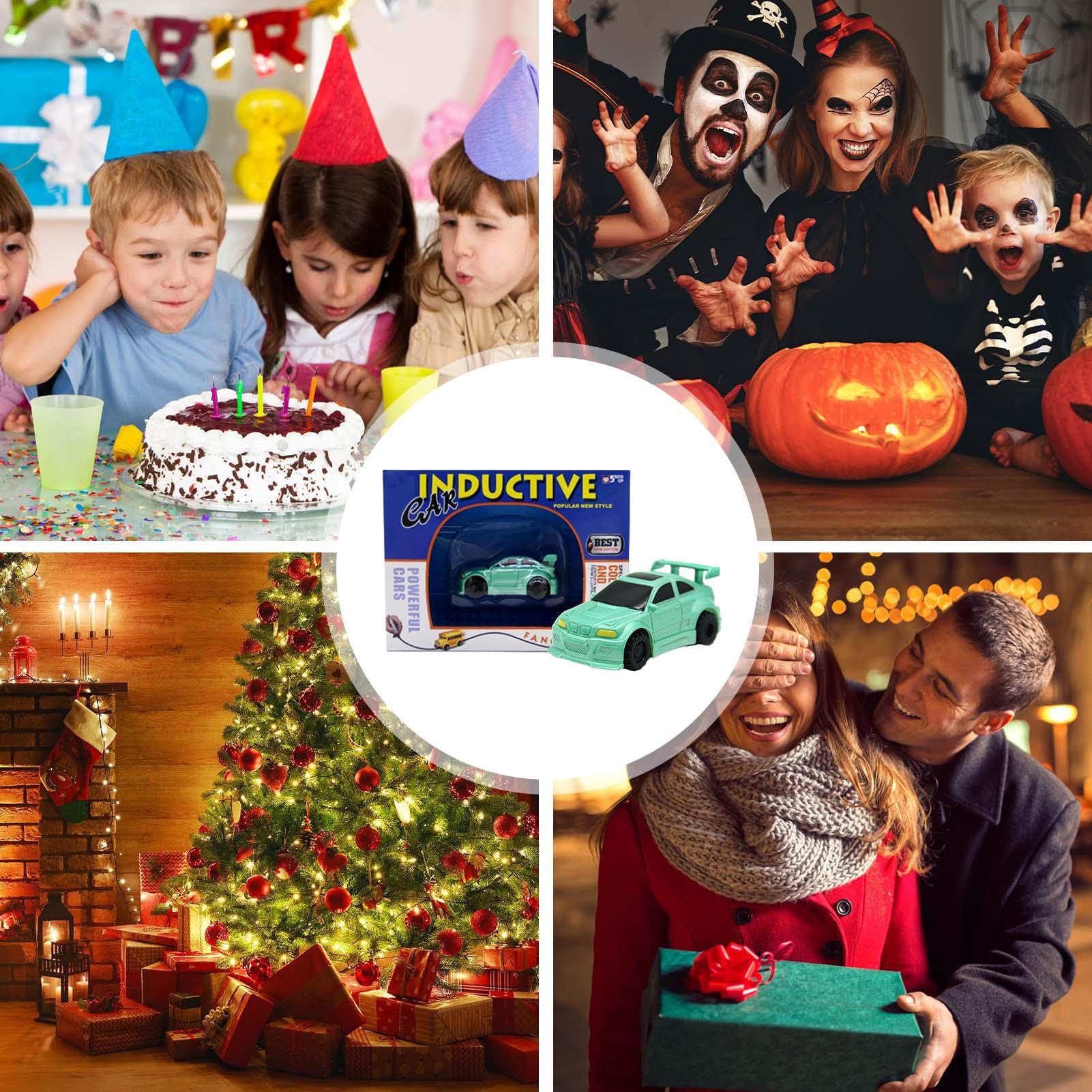 Auto Induttiva Magic Follow The Line | Segui Nera Con Pennarello | Giocattolo Per Auto Con Sensore Di Pensiero Logico Con Sensore Ottico, Regalo Di Compleanno Creazione Immaginativa Per - 5