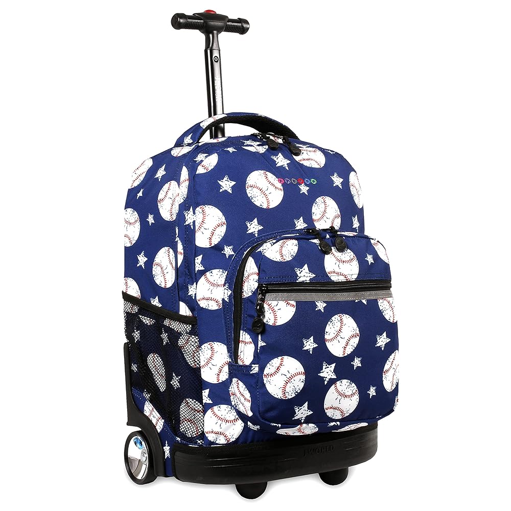 Amazon.com | J World New York Sunrise Kids Rolling Backpack