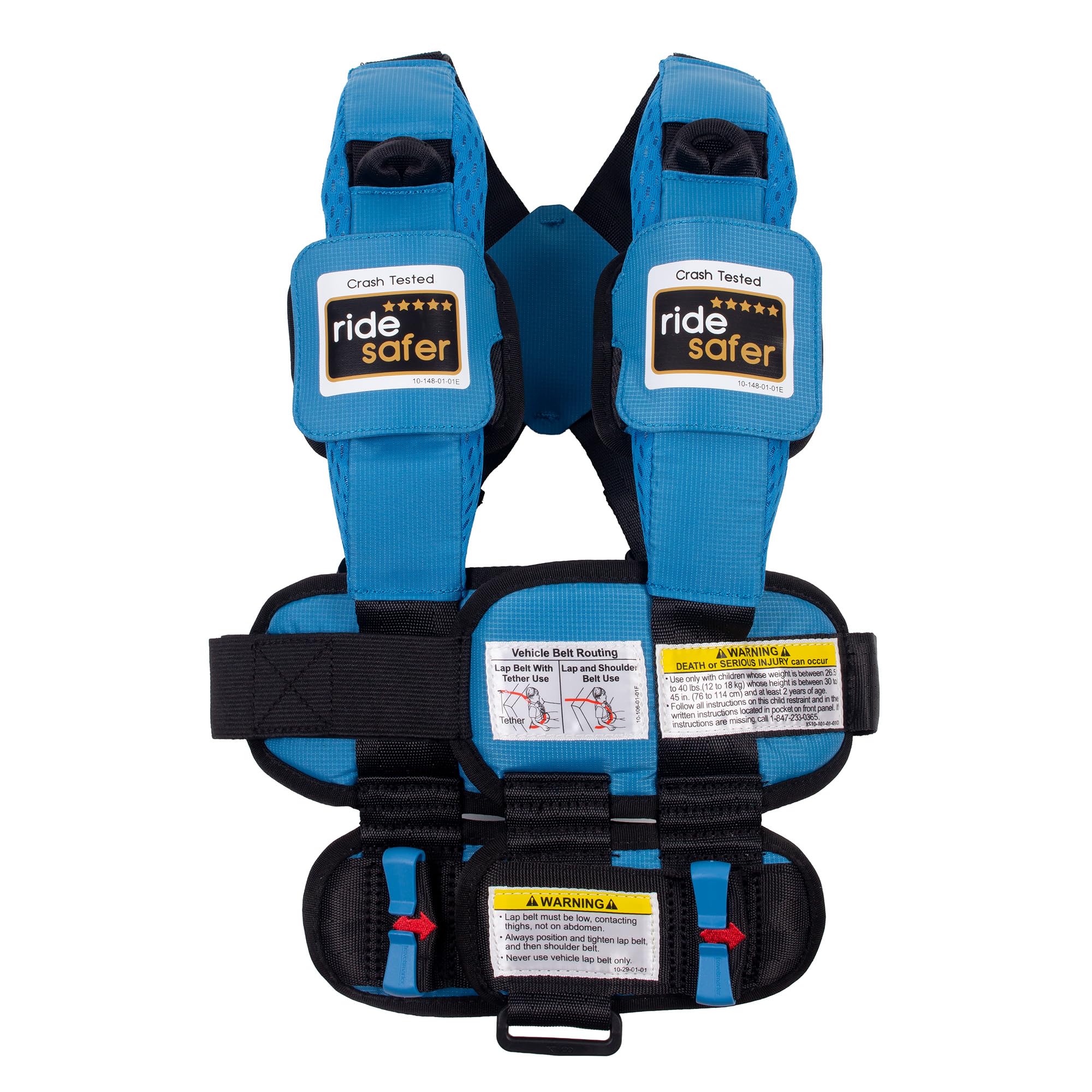 Photo 1 of RideSafer Gen 5 - Extra Small (XS) Blue, Lightweight, Compact, Portable Car Seat, 2+ Years; 26.5–40 lb - Perfect for Travel and Everyday Child Safety