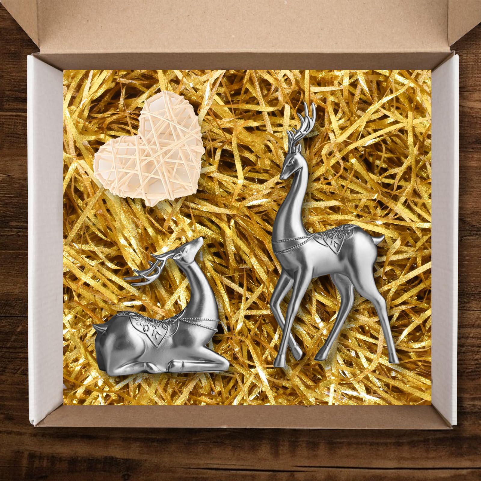 Raffia Tagliuzzata Per Cesti Regalo - 12 Colori, 240g, Ecologica - Foto 7