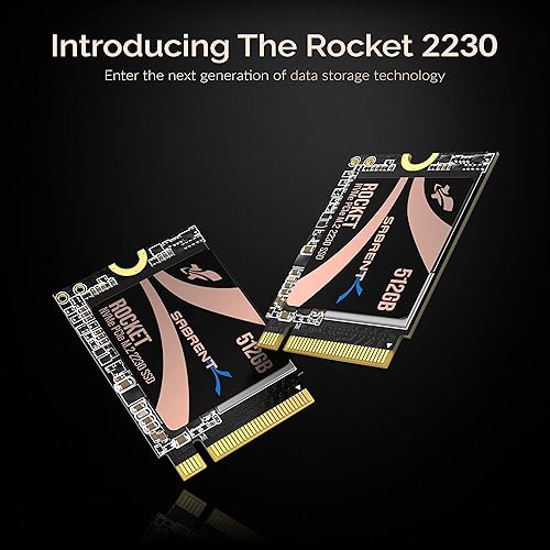 Miniatura 17 de SABRENT Rocket 2230 SSD NVMe de 1 TB – SSD interno PCIe Gen4 M.2 2230 para Steam Deck, Surface Pro, ROG Ally – Velocidad Gen4 x4 de hasta 5000 MB/s