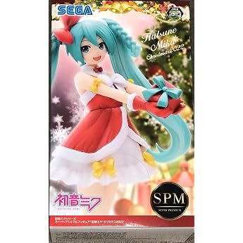 Sega Hatsune Miku Series Super Premium Figure Hatsune Miku Christmas 2022