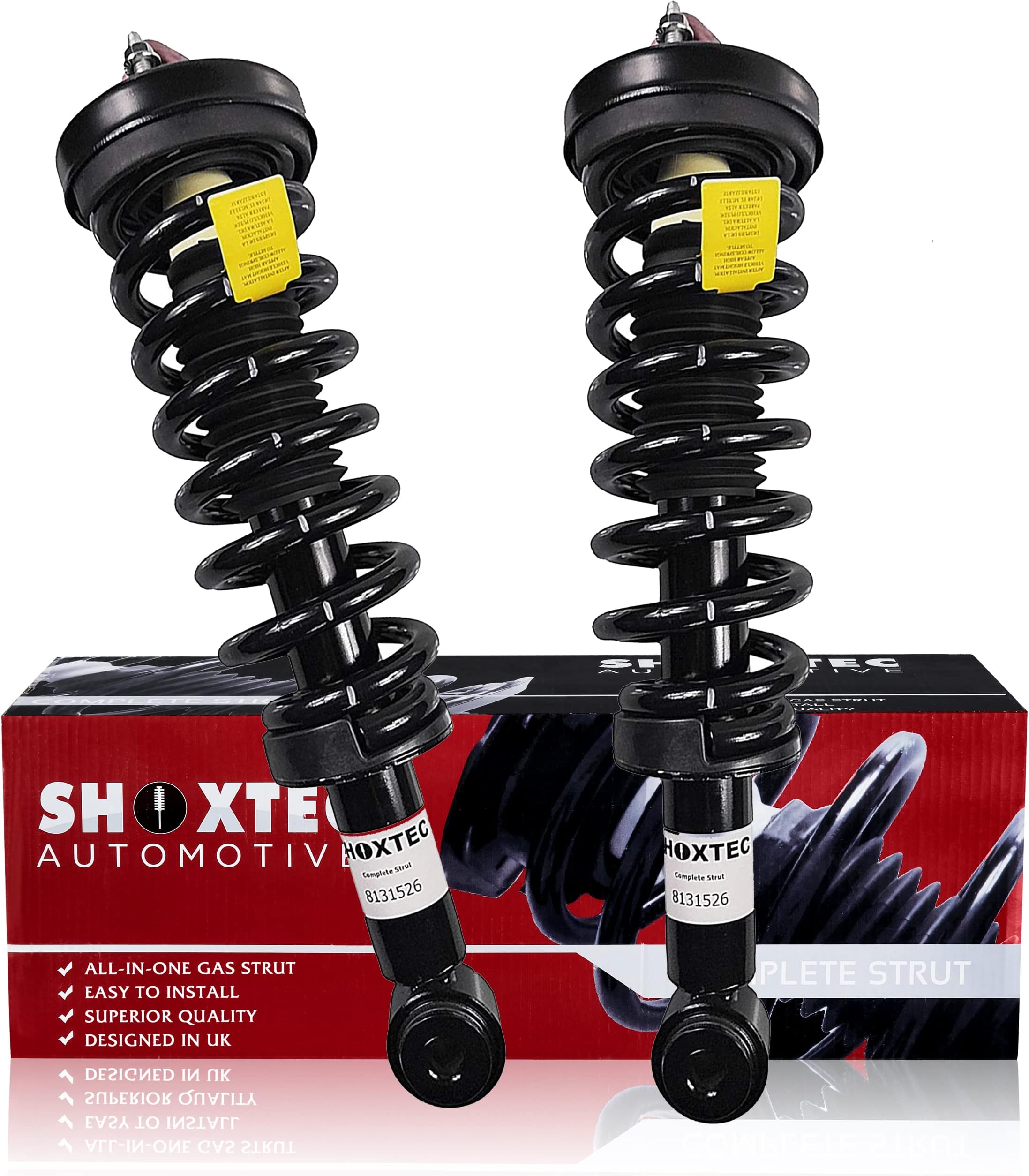 - Shoxtec Front Pair Complete Struts Replacement for 2007-2013 Ford Expedition; 2007-2013 Lincoln Navigator Coil Spring Assembly Shock Absorber Repl. Part no. 171138