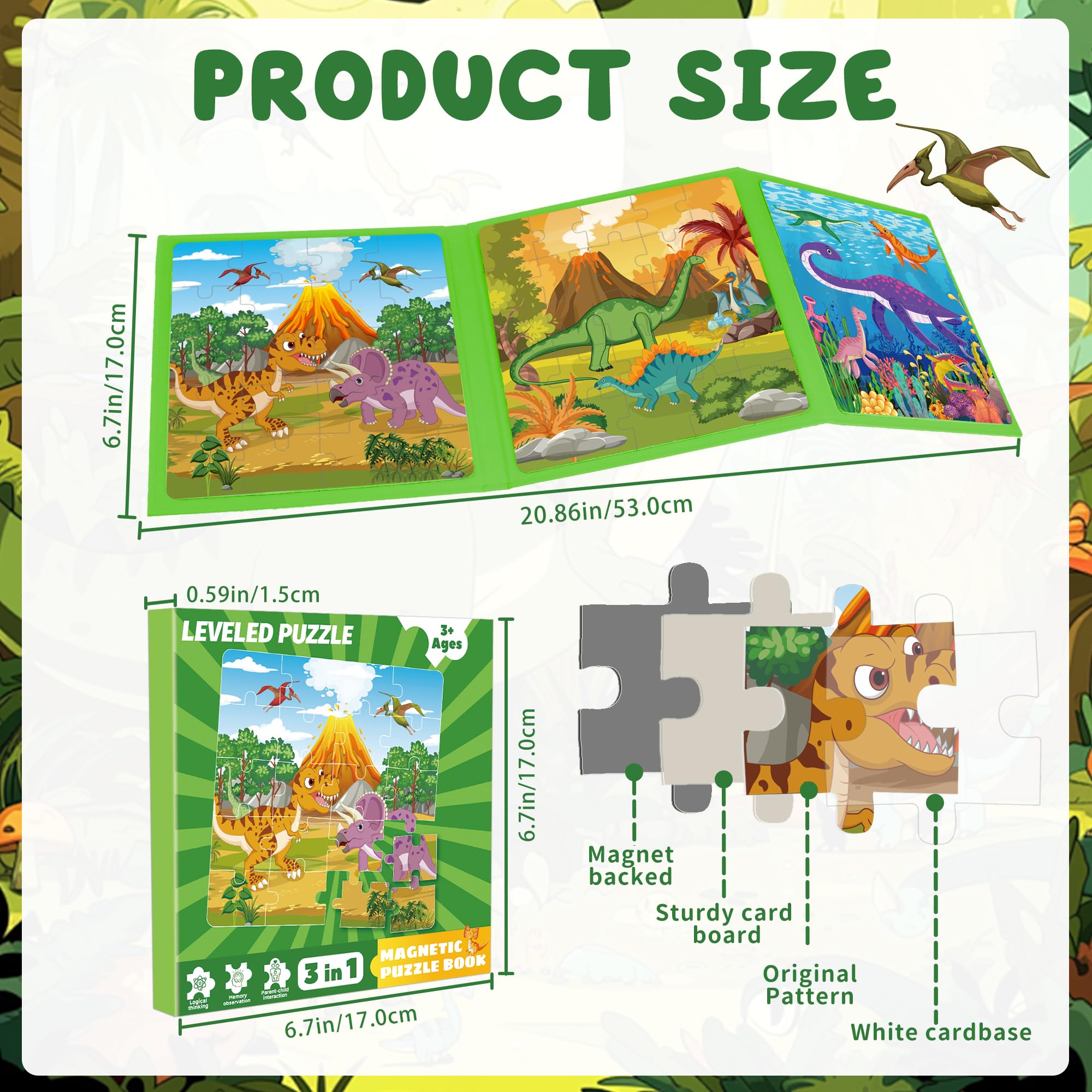 Magnetic Puzzles for 3 Year Olds - Image 2