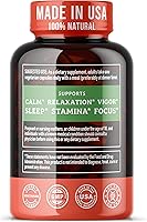 Vista 9 de Ashwagandha KSM 66 Organic – KSM-66 ashwagandha 600mg Root Extract Full Spectrum Capsules Standardized 5% Withanolides Natural Stress Relief