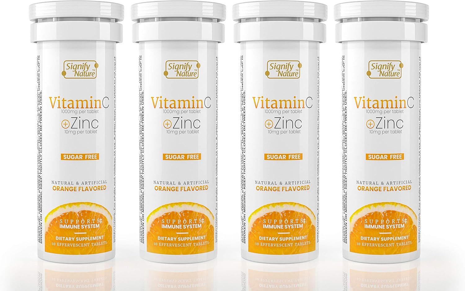 Buy Signify Nature Vitamin C 1000mg Immunity Booster Vitamin C With Zinc Sugar Free Effervescent Tablets Antioxidant Immune Support 40 Tablets For 40 Days Supply Online In Taiwan B08kr367x3