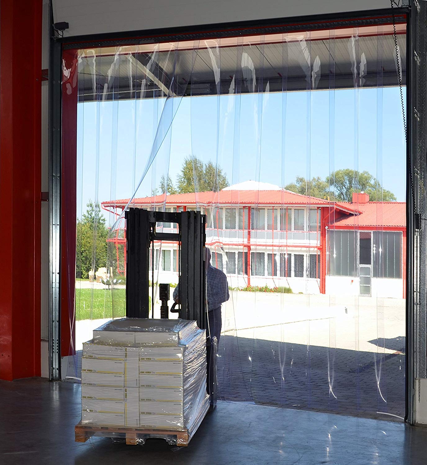 Zettl PVC-Streifen Meterware 200x2mm Transparent - Für Streifenvorhänge