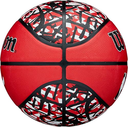 Miniatura 4 de Wilson NBA Team Balones de baloncesto con diseño de grafiti - Talla 7 - 29.5