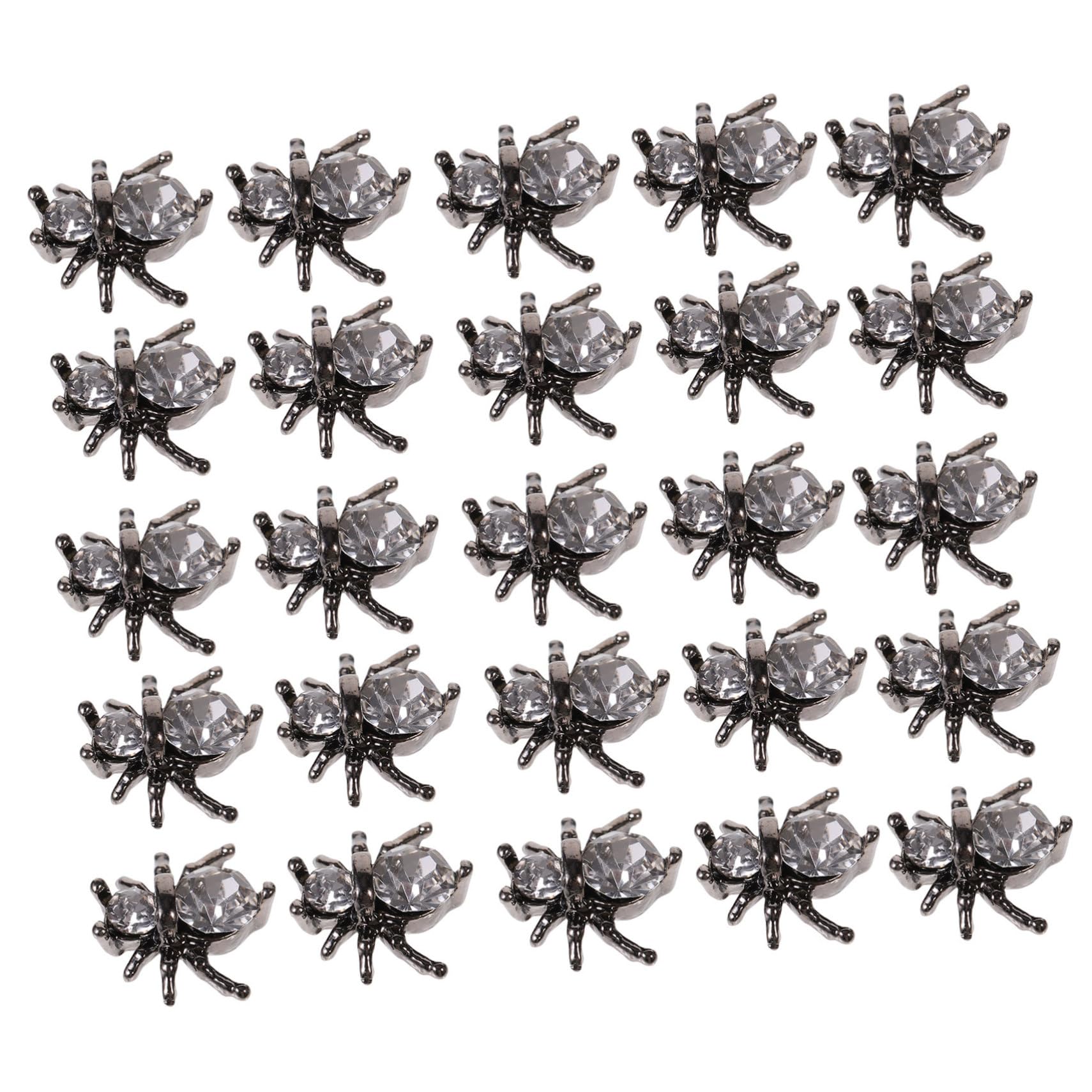 Healeved 400piezas Adornos De Uñas De Metálicos Para Manicura Decoración De Halloween Accesorios De De Uñas y Celebraciones