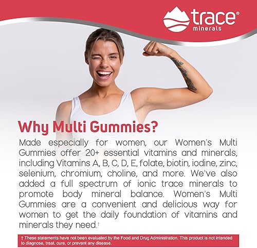 Miniatura 3 de Trace Minerals Gomitas múltiples para mujer - Berry Lemonade 60 Gummy