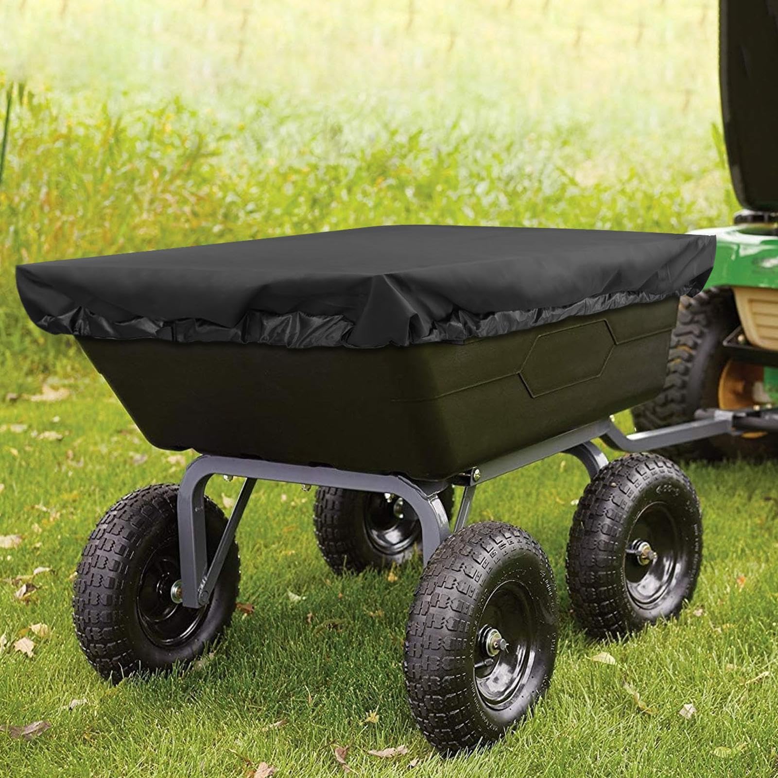 Funda impermeable resistente a los rayos UV para carrito de comestibles, versátil y resistente a la intemperie, para compras, jardines, granjas y campamentos, protección al aire libre