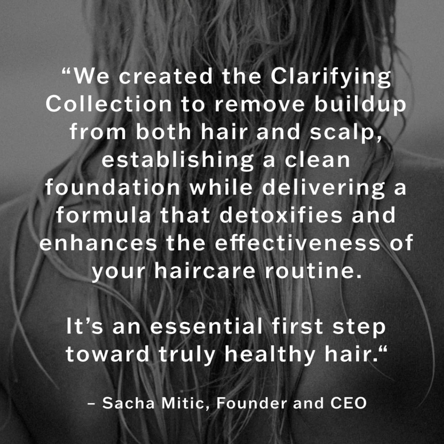 SACHAJUAN Clarifying Shampoo | Deep Cleanse for Buildup, Oil & Impurities | Leaves Hair Light, Clean & Refreshed | Vegan & Sulfate-Free | 250 ml 8.4 fl oz - Image 7