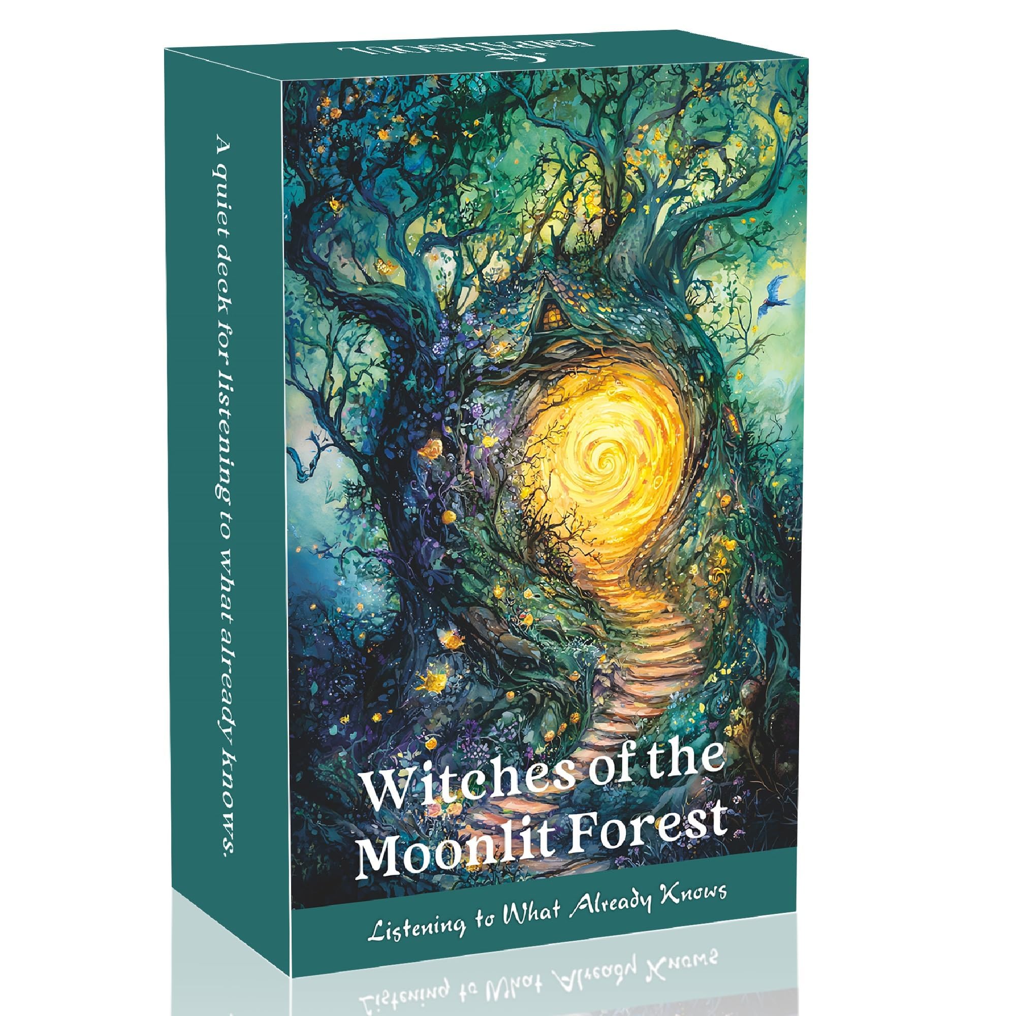 Witch Oracle Cards Deck 54 Cards, Witches of the Moonlit Forest, Forest Magic & Animal Spirit Oracle for Intuition, Spiritual Guidance, Pagan & Nature Lovers-image-10
