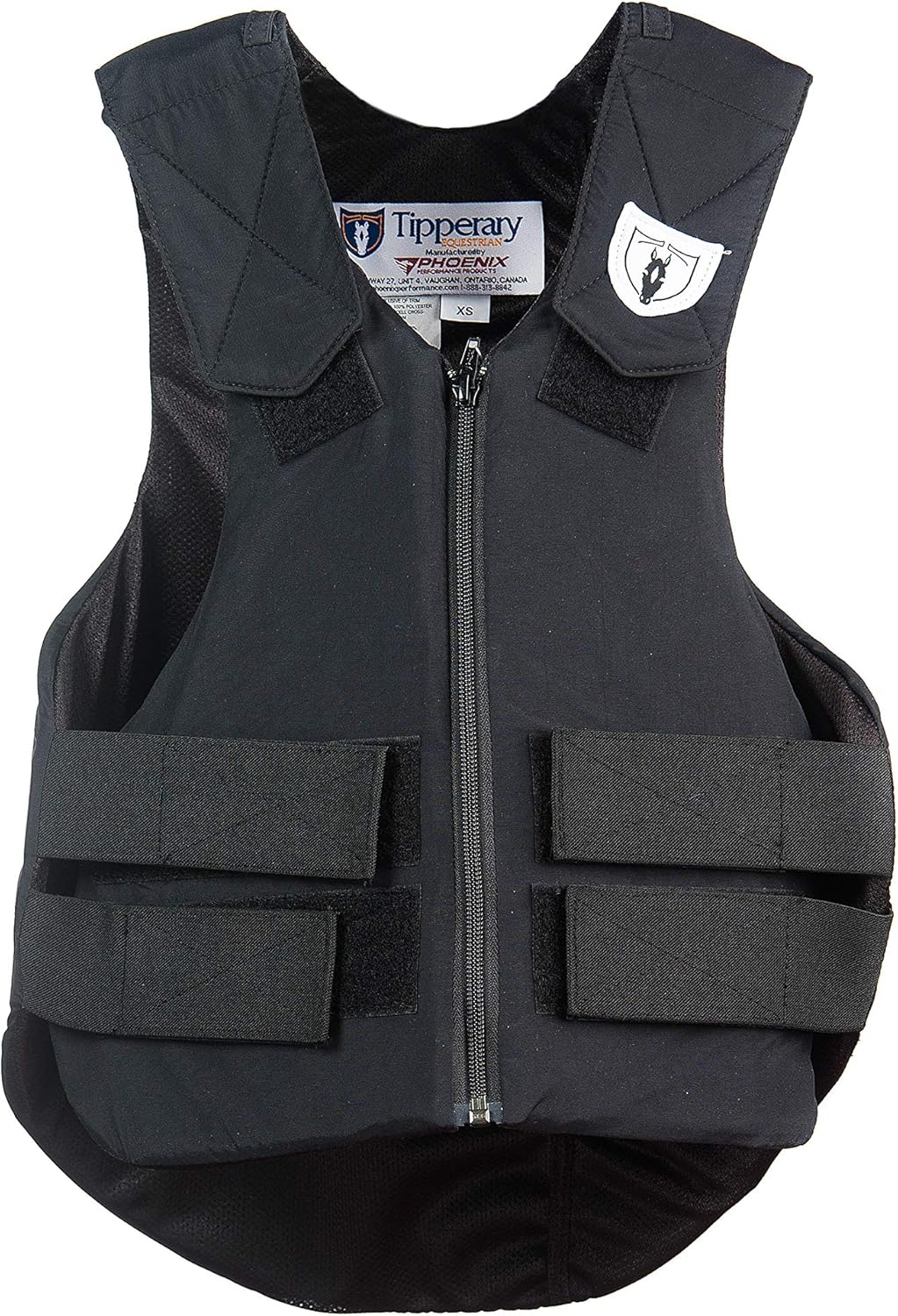 Tipperary Equestrian Horse Riding Eventing Vest - Ride-Lite - English Style Protective Horseback Riding Apparel - Ultra Flexible Fit Body Protector